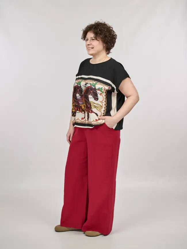 Блуза Италия 8860 Размер 50-58 фото 21