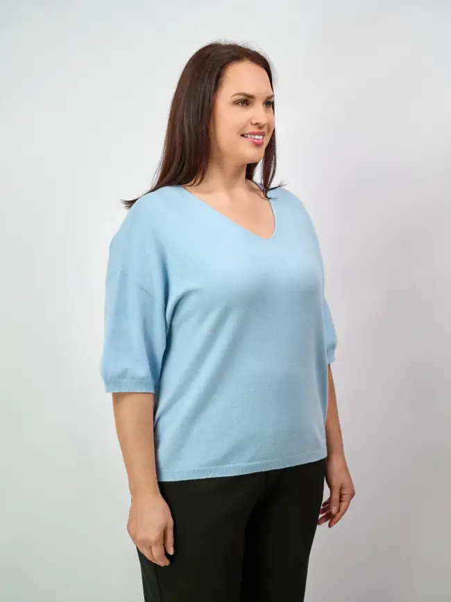 Джемпер 20241 ЭттоПлюс Размер 50-58 фото 179