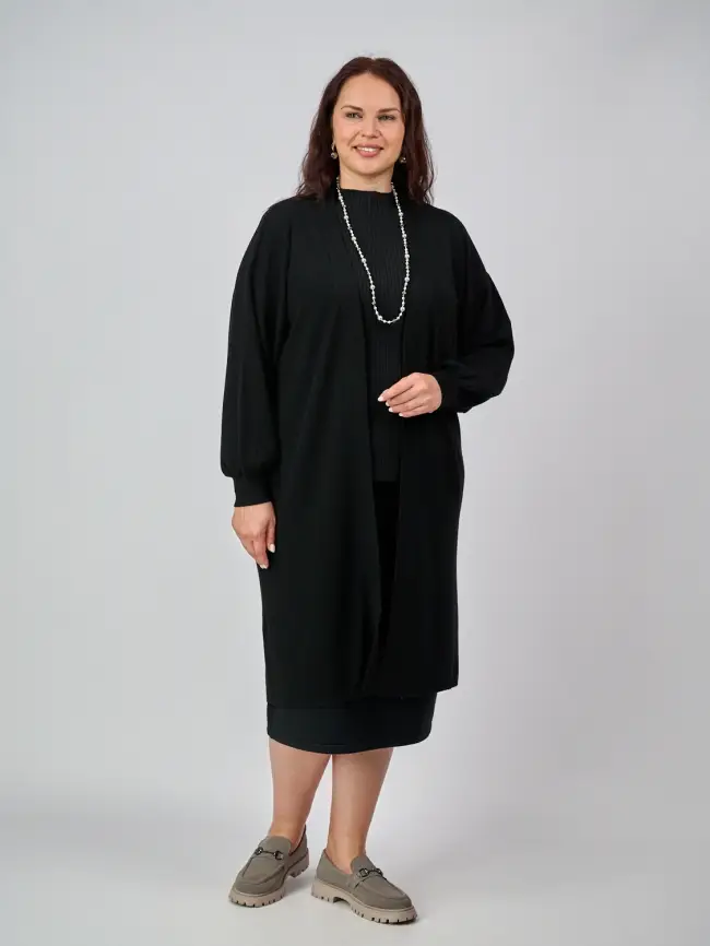 Кардиган ЭттоПлюс 1061 Размер 48-58 фото 11