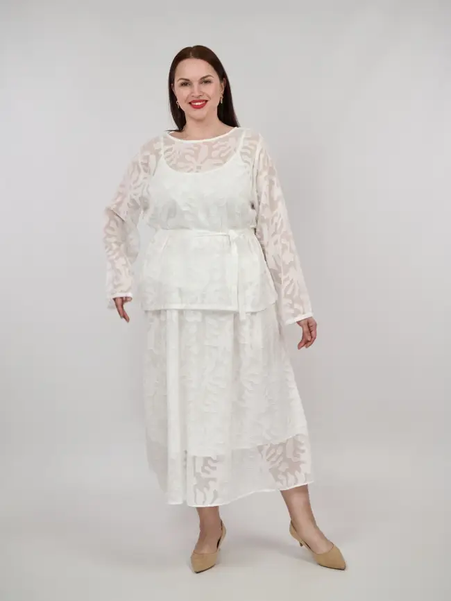 Блуза 8311 Размеры 48-58 фото 1