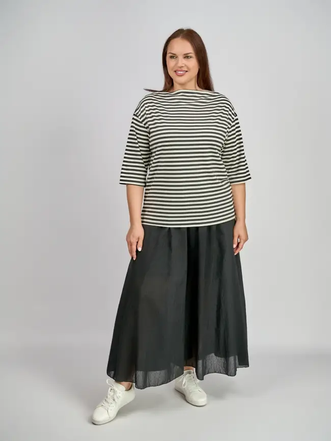 Лонгслив полоска ЭттоПлюс 1711 Размер 50-56 фото 6