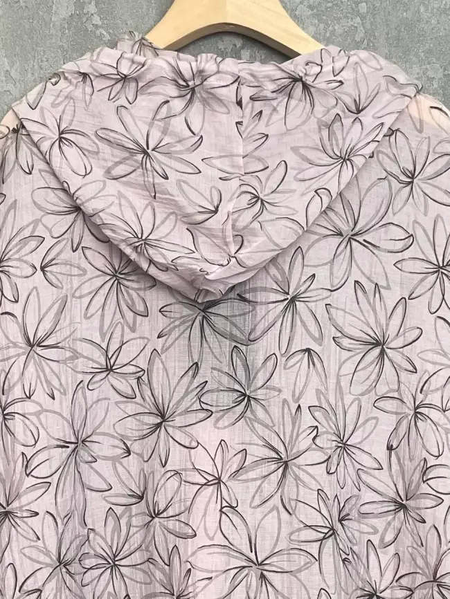 Ветровка-пыльник на молнии 9182 Размер 50-58 фото 12