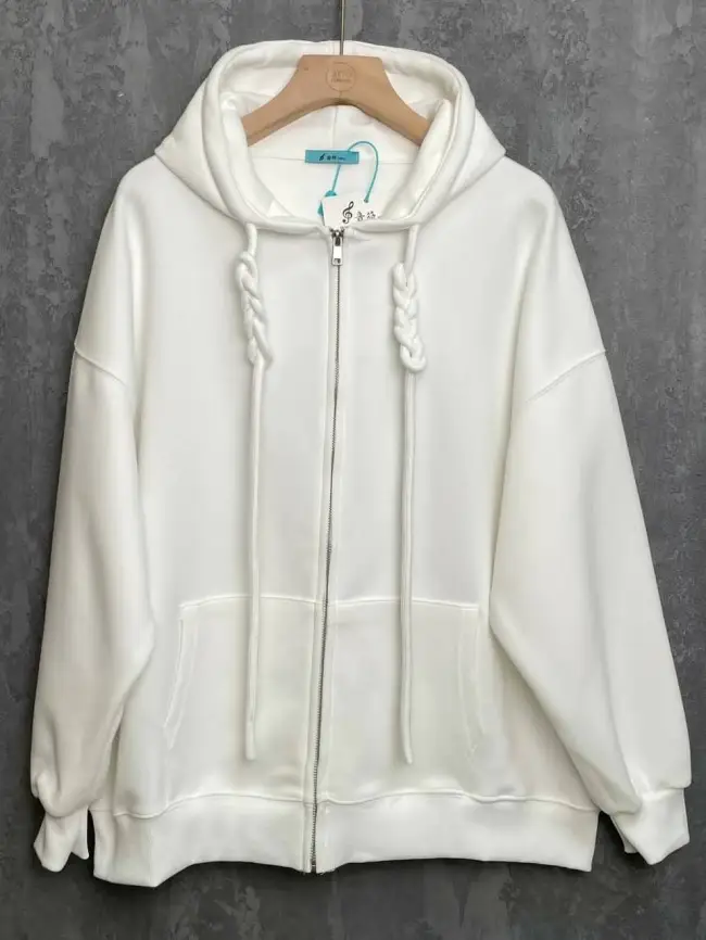 Худи зип утепленное оверсайз 506 Размер 50-58 фото 14