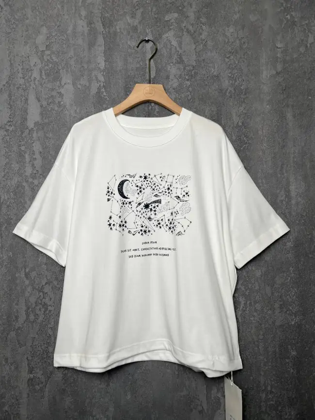 Футболка с принтом 95143 Размер 50-54 фото 29