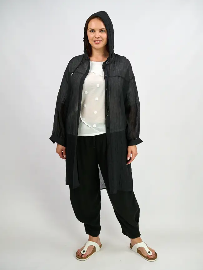 Пыльник рубашка удлиненный 9087 Размер 50-58 фото 15