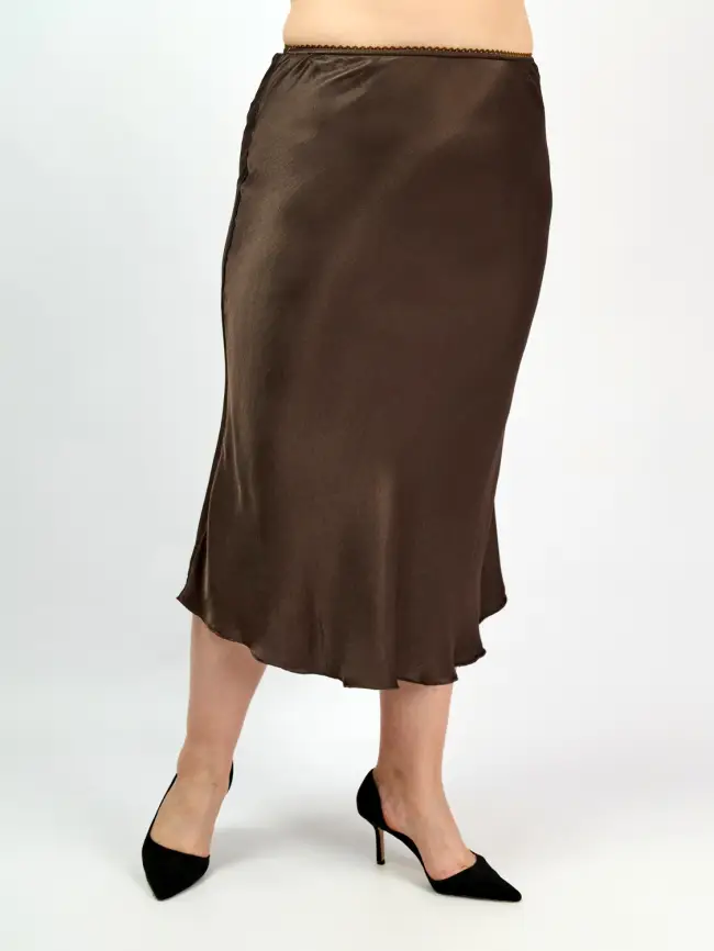 Юбка атлас 9298-1 Размер 48-56 фото 94