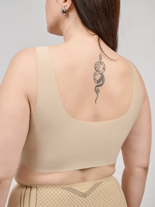 Топ бесшовный с чашками 1636 Размеры фото 5