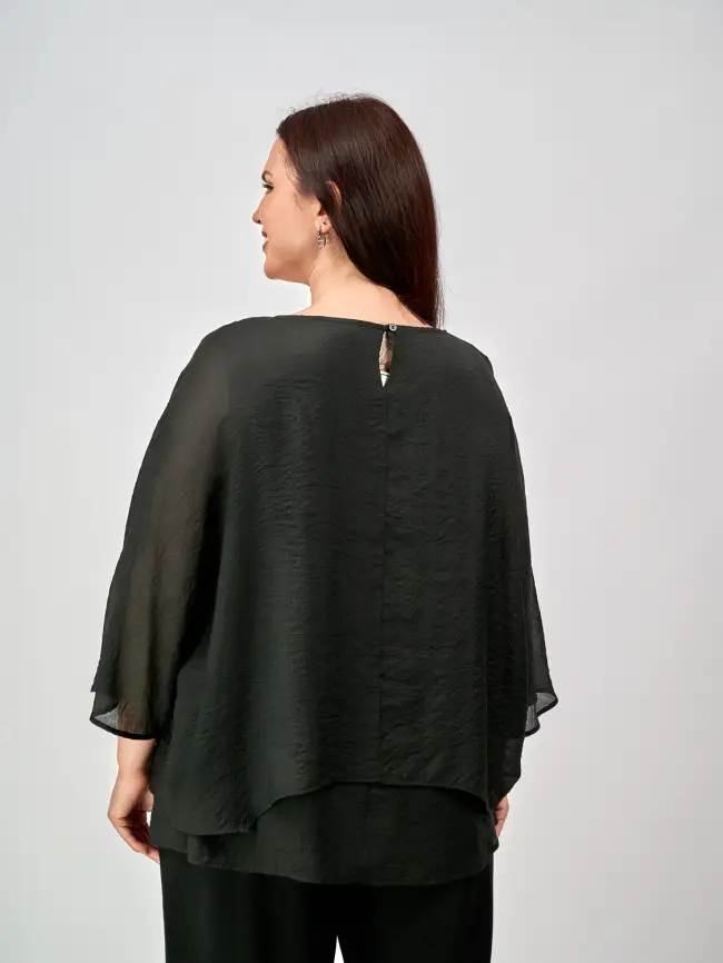 Блуза ЭттоПлюс 30059 Размер 50-58 фото 63