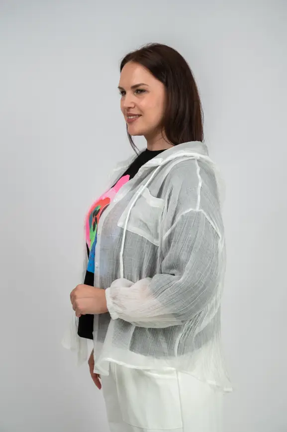 Пыльник рубашка 8026 Размер 50-58 фото 50