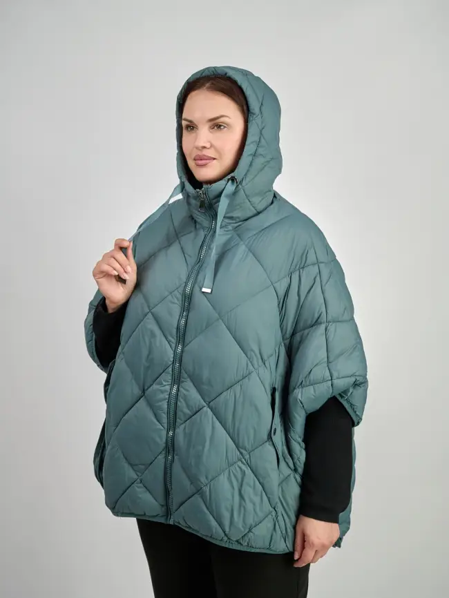 Пончо Италия 2335 Размер 48-62 фото 57