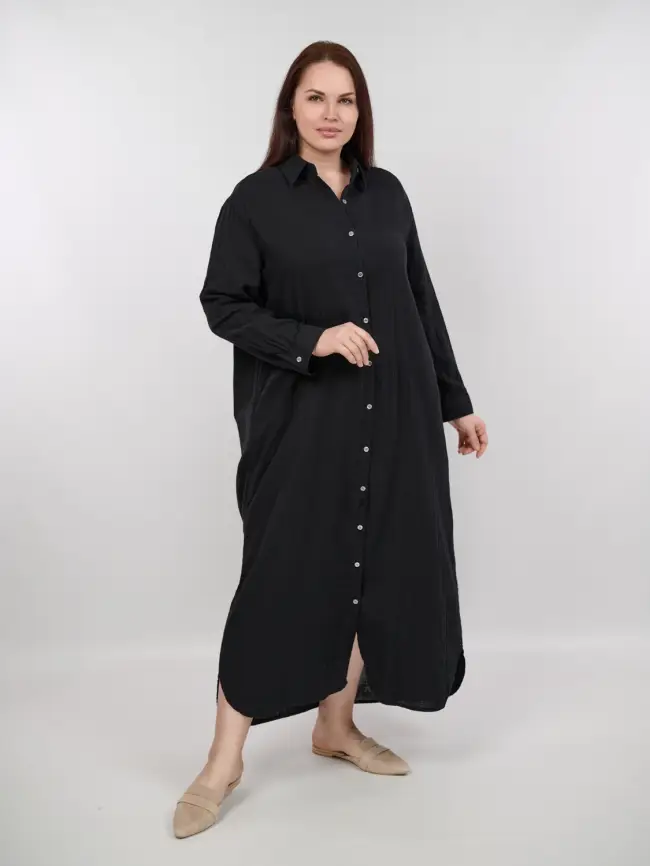 Платье рубашка ЭттоПлюс 261505 Размер 50-58 фото 14