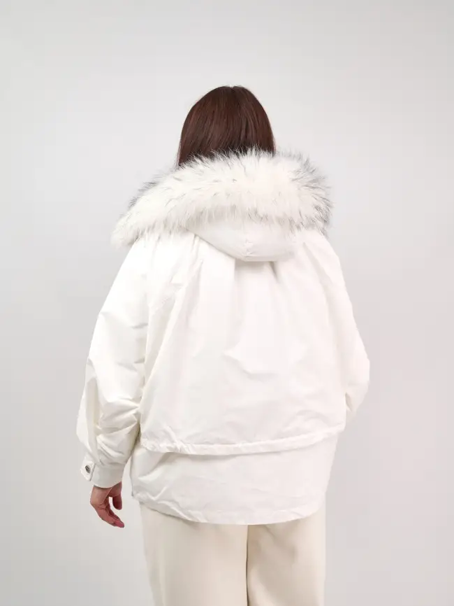 Пуховая куртка "Снежок" 8998 Размер 48-54 фото 6