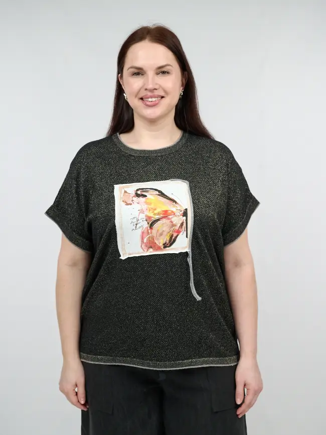 Кофта Квадрат 1001 Размер 52-58 фото 32