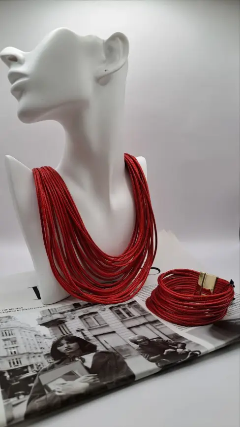 Колье Водопад 100107 фото 5