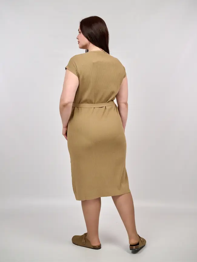 Трикотажное платье 2235 Размер 48-56 фото 3