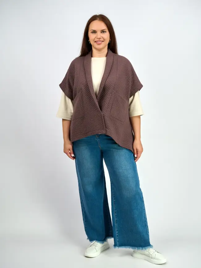 Джинсы палаццо 999 Размеры 50-58 фото 19