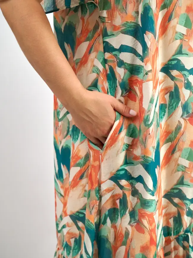 Платье ЭттоПлюс 34182-1 размеры 52- 58 фото 6