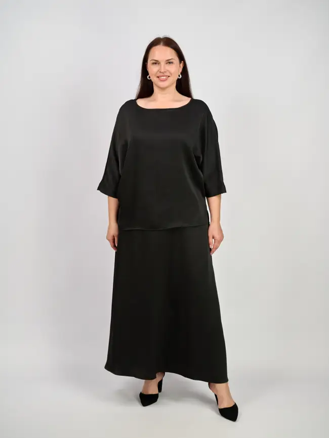 Юбка ЭттоПлюс 1001-2 Размеры 52-58 фото 26