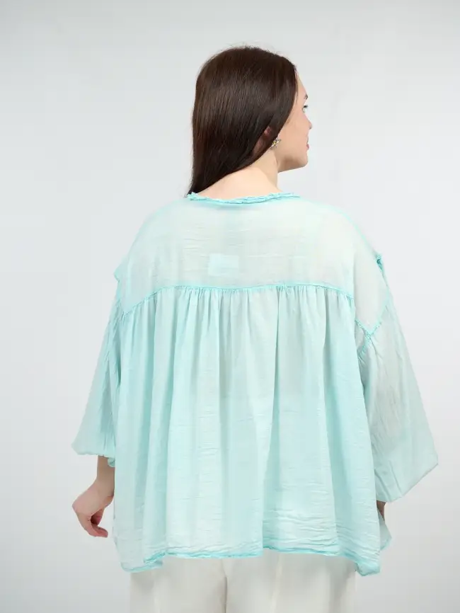 Блуза Италия 5086 Размер 50-58 фото 18