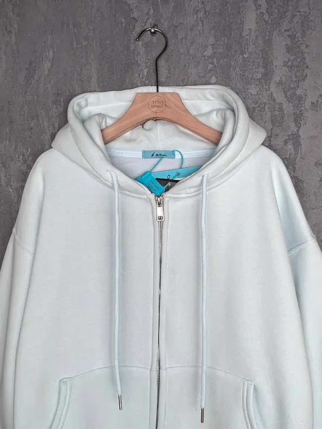 Худи зип утепленное 10 Размер 46-54 фото 19