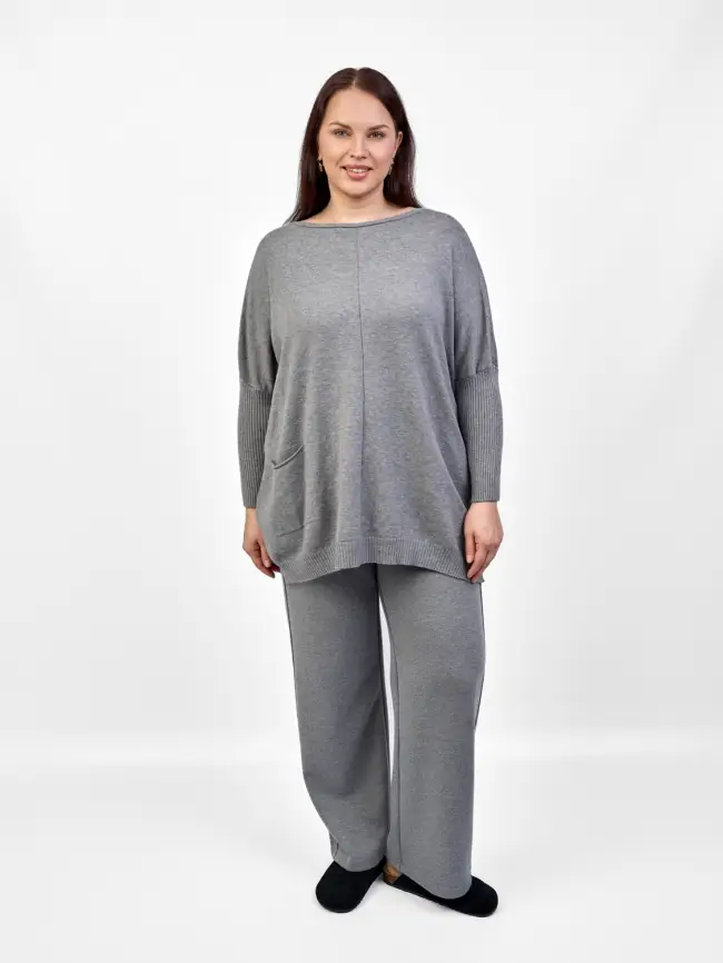 Джемпер 1444 Италия Размер 50-58 фото 8