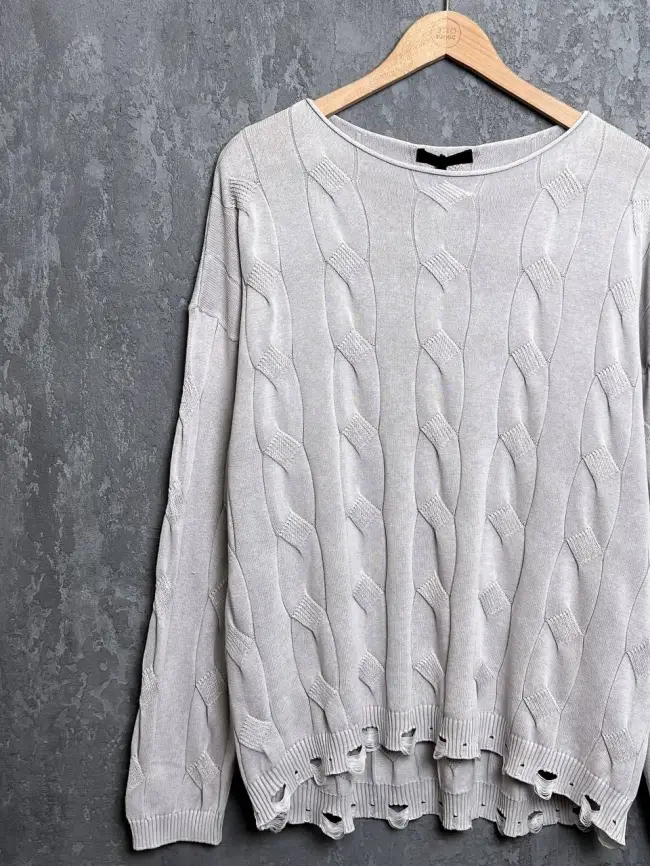 Джемпер Италия с круглым горлом 3388 Размер 50-58 фото 49