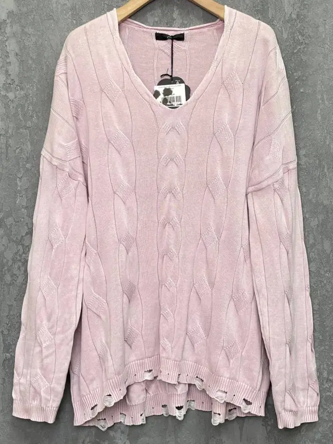 Джемпер Италия косы 3388 Размер 50-58 фото 23