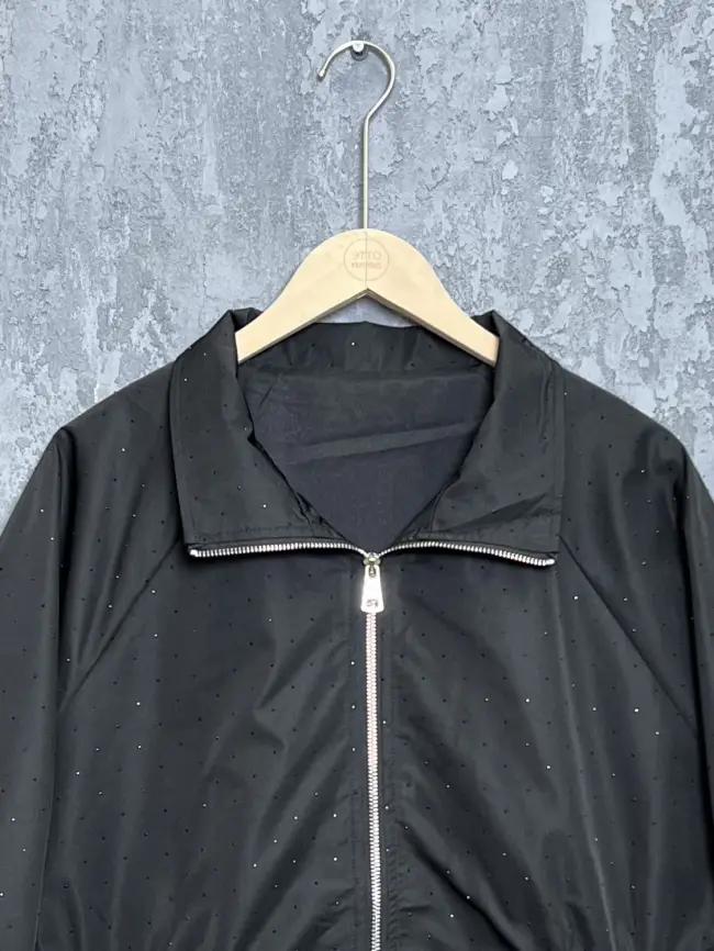 Ветровка со стразами 1635 Размер 50-54 фото 14