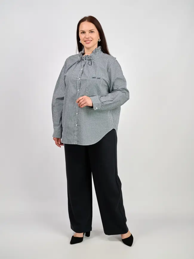 Блуза 52407 размеры 50- 62 фото 5