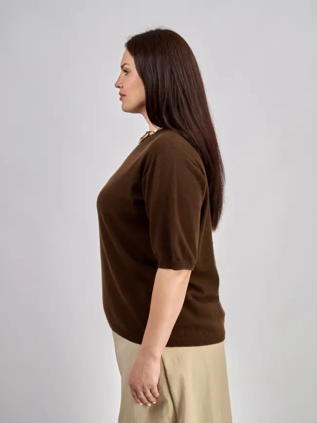 Джемпер 20242 ЭттоПлюс Размер 50-58 фото 34