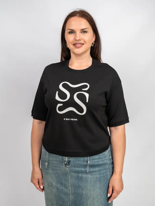 Футболка с принтом 95148 Размер 50-54 фото 20