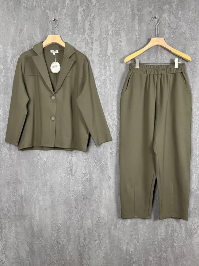 Брючный костюм ЭттоПлюс 9394 Размеры 48-58 фото 17