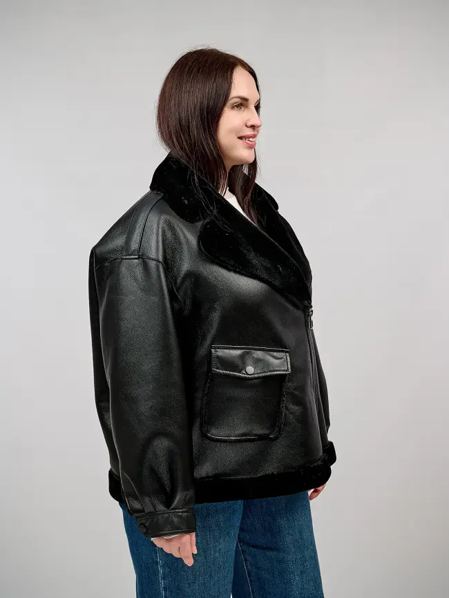 Дубленка 121103-1 Размер 54-58 фото 7