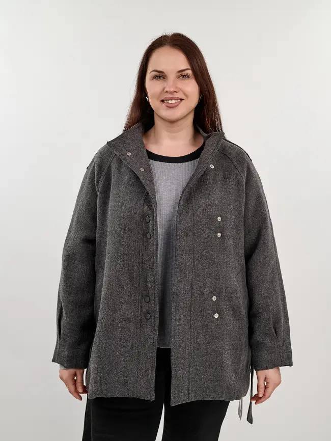 Пальто 95111 Размер 48-50 фото 2