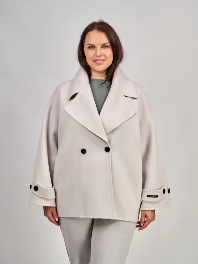 Пальто 0719 ЭттоПлюс Размер 50-58 фото 2