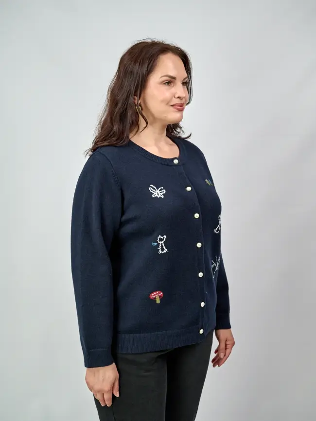 Джемпер 23196 Размер 46-56 фото 19