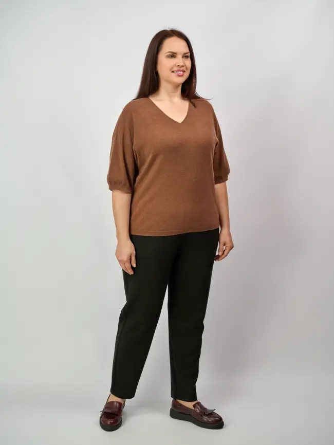 Джемпер 20241 ЭттоПлюс Размер 50-58 фото 45