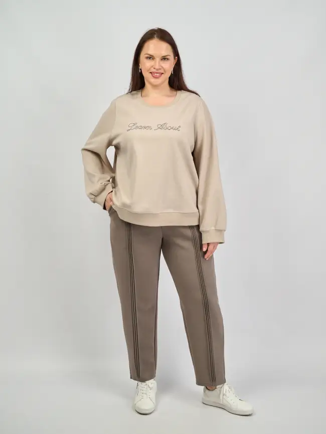 Брюки ЭттоПлюс 25270 Размеры 58-60 фото 52