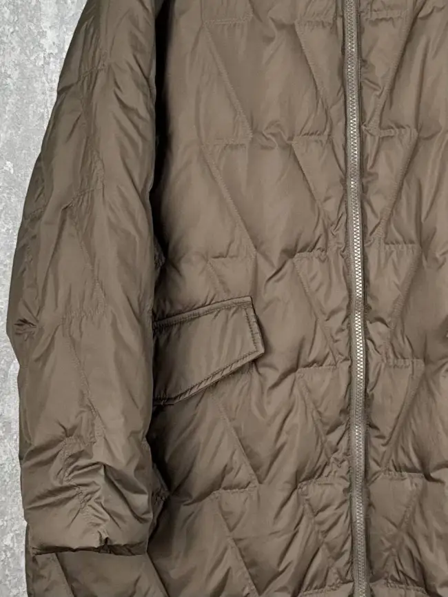 Пальто стеганое облегченное 8809 фото 23