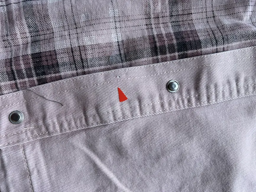 Куртка джинсовая(пудра)88203 Уценка фото 4