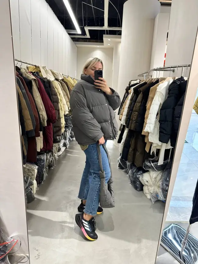 Куртка+сумка 5004 Размер 48-56 фото 4