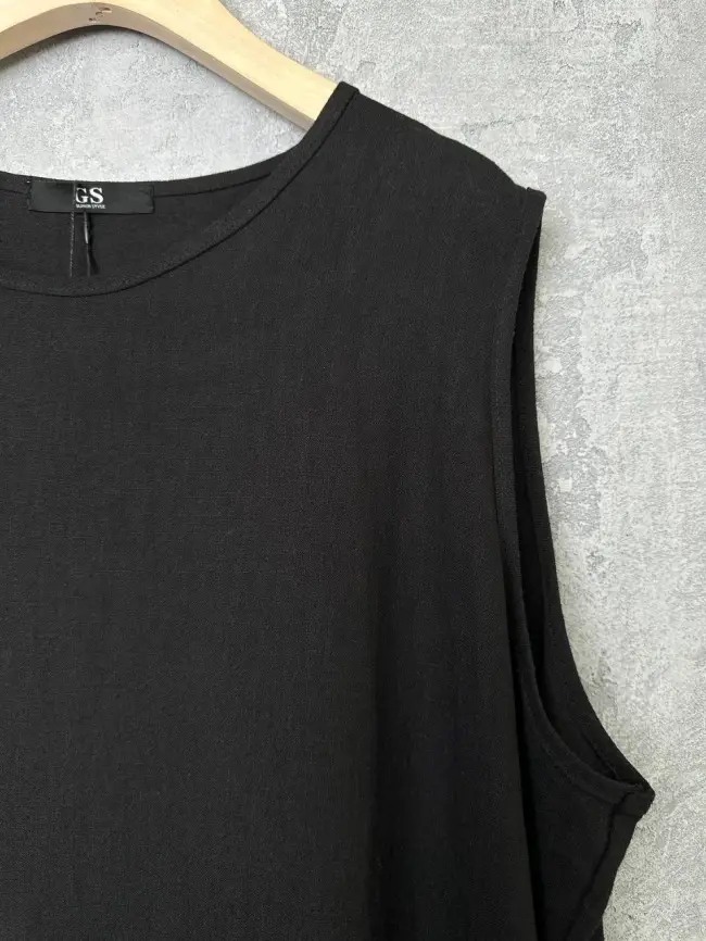 Сарафан волан лен 23300 Размер 54-58 фото 11