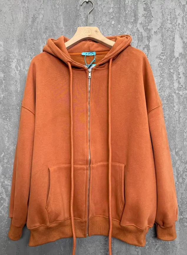 Худи зип утепленное оверсайз 506 Размер 50-58 фото 225