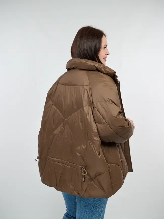 Куртка пух 1401 Размер 50-56 фото 9