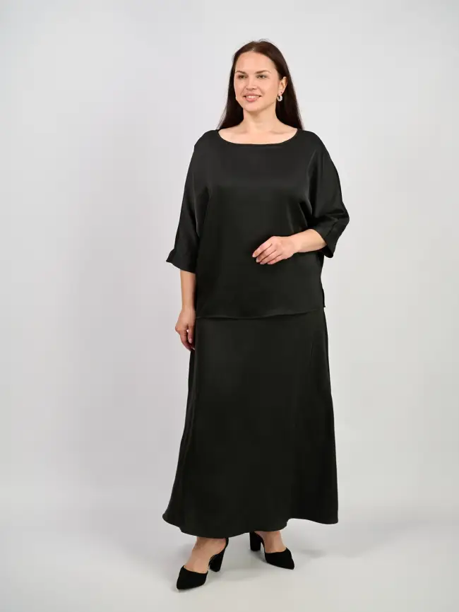 Блуза ЭттоПлюс 1005 Размер 50-58 фото 97