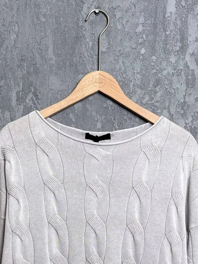 Джемпер Италия с круглым горлом 3388 Размер 50-58 фото 48