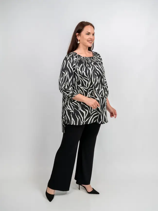 Палаццо облегченные ЭттоПлюс 2138 Размер 50-58 фото 8