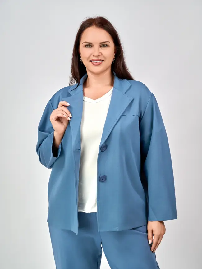 Пиджак 33493 ЭттоПлюс Размер 50-58 фото 94