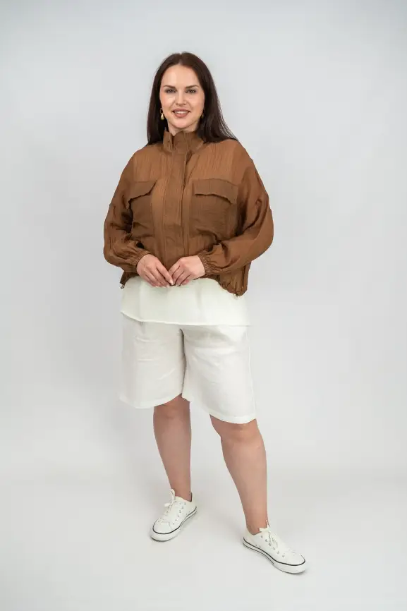 Ветровка-пыльник 9025 Размер 50-58 фото 90