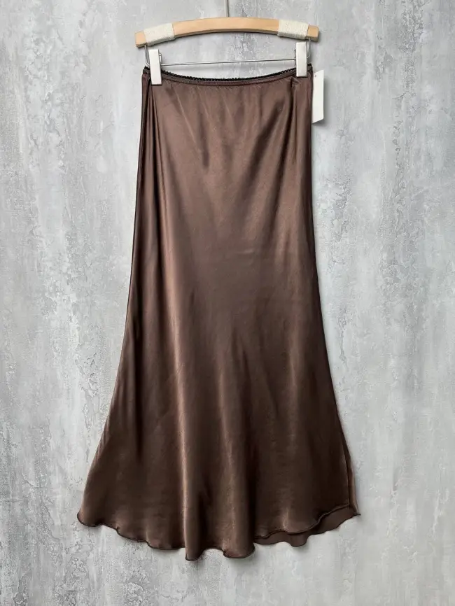 Юбка атлас 9298-1 Размер 48-56 фото 101